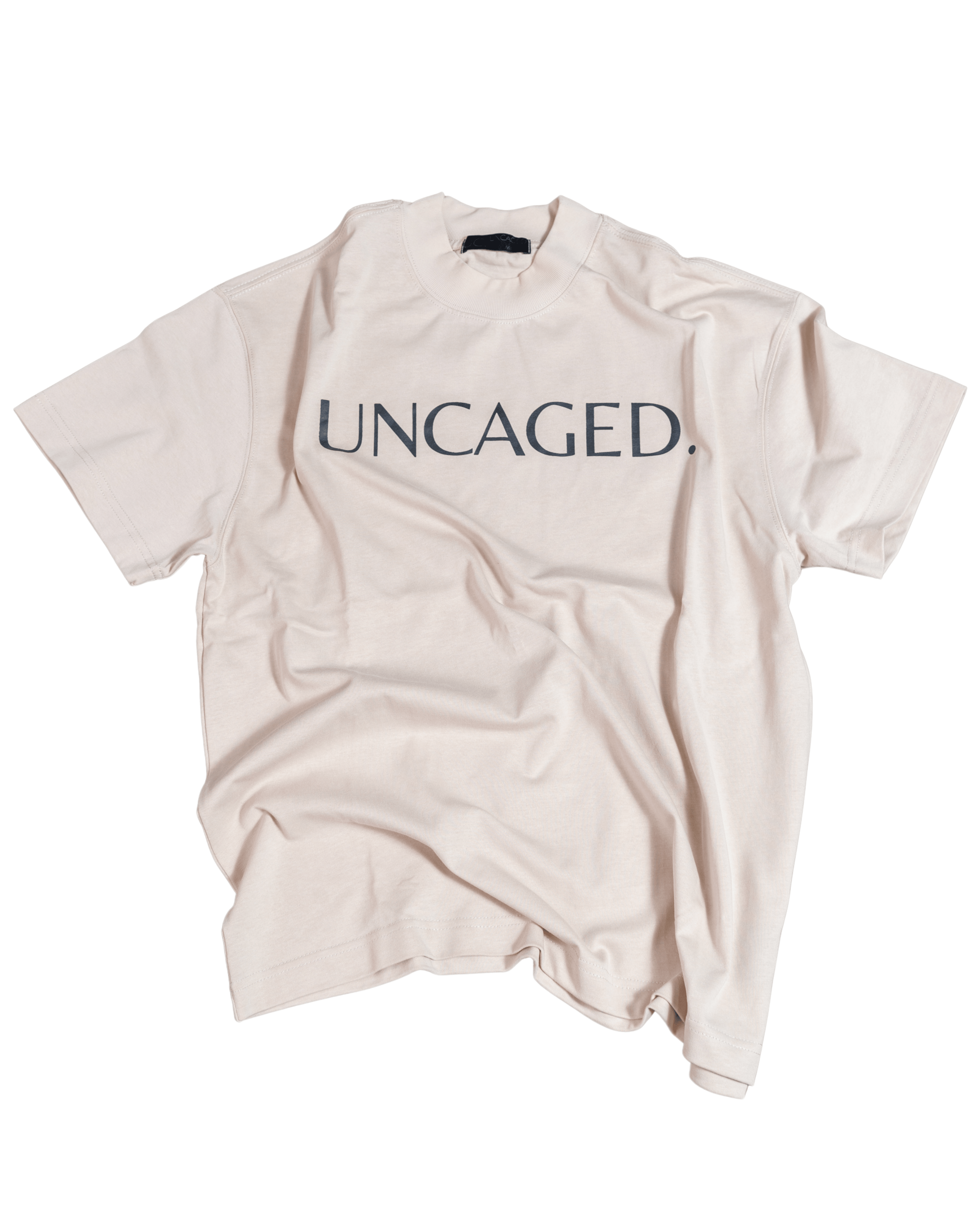 THE ORIGIN TEE [BEIGE CREAM]