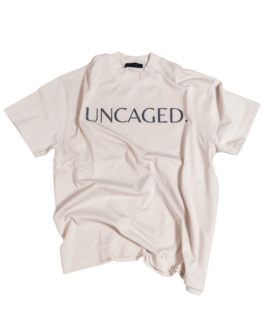THE ORIGIN TEE [BEIGE CREAM]