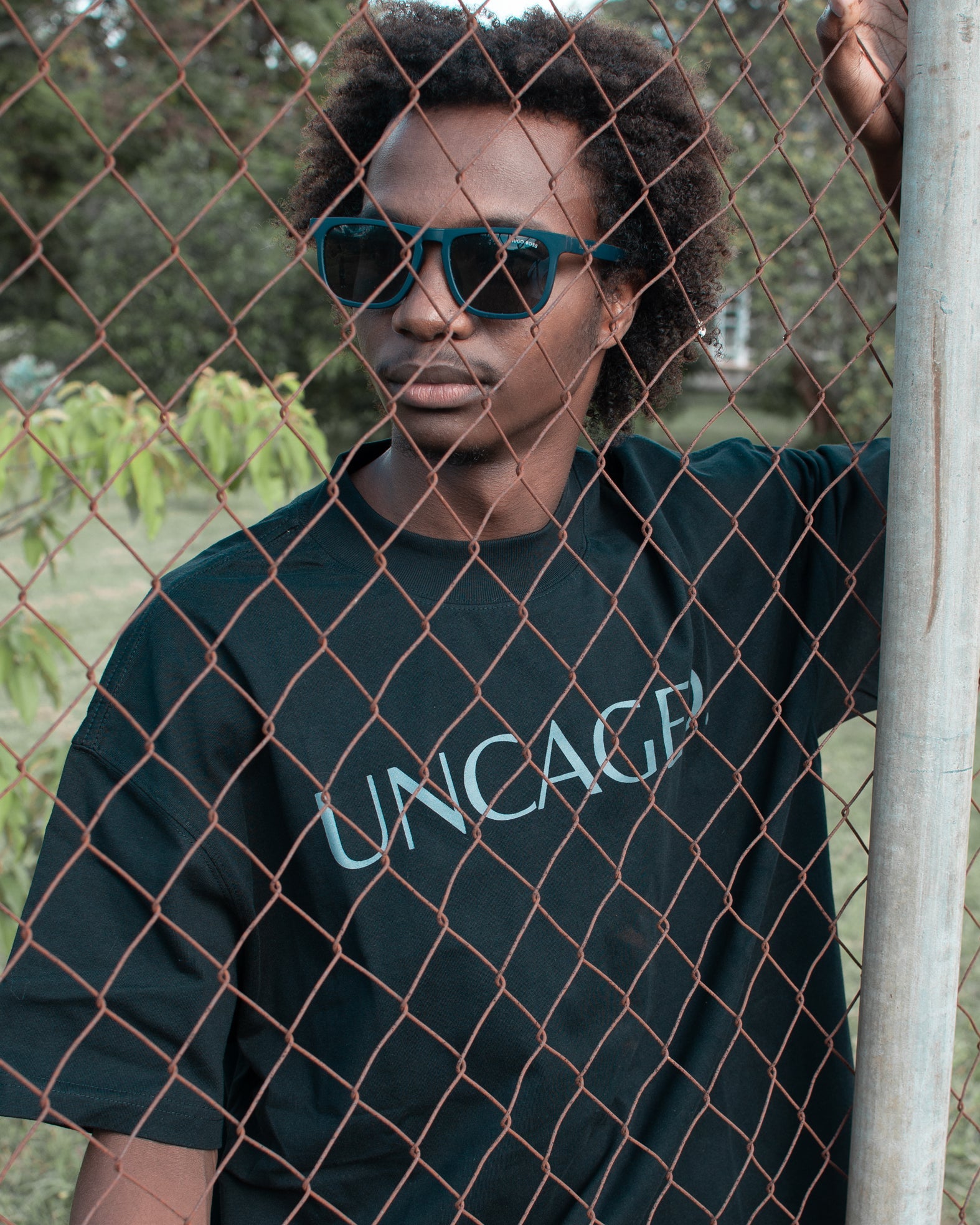 THE ORIGIN TEE [ MIDNIGHT BLACK ]