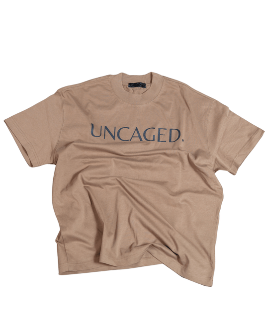 THE ORIGIN TEE [TAUPE BROWN]
